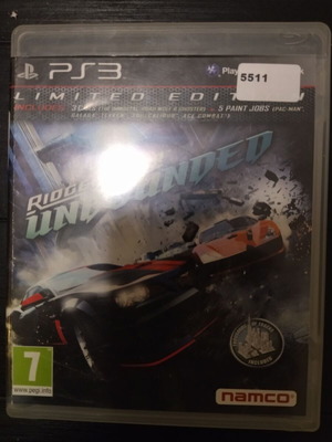 Ridge Racer Unbounded PS3 used racing game