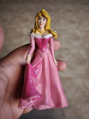 Disney Bullyland Princess Aurora figure used, 10cm tall