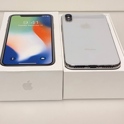 iPhone X 256GB with new battery