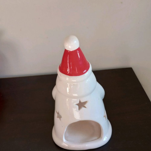 Wooden tealight holder used