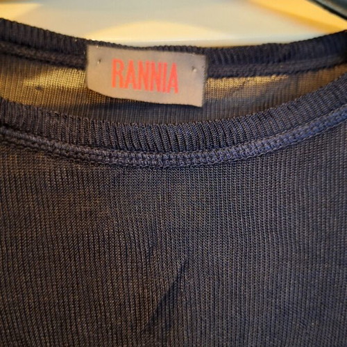 Dark Blue Transparent T-shirt like new, size L