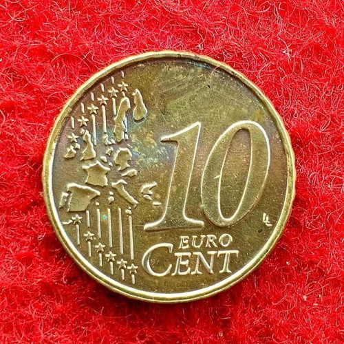 Netherlands 1999 10 Eurocent coin with Queen Beatrix, rare