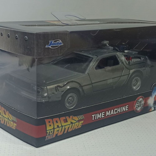 Jada Toys Delorean Time Machine collectible toy new