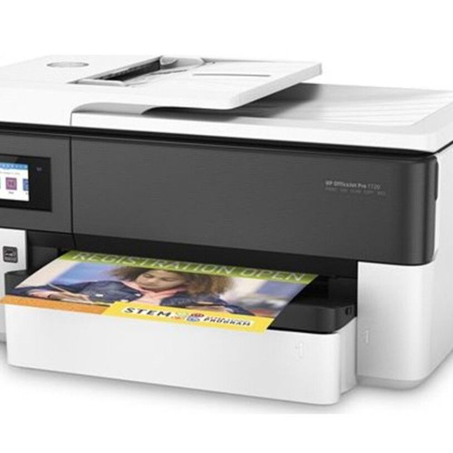 HP OfficeJet Pro 7720 color inkjet multifunction printer used without printhead
