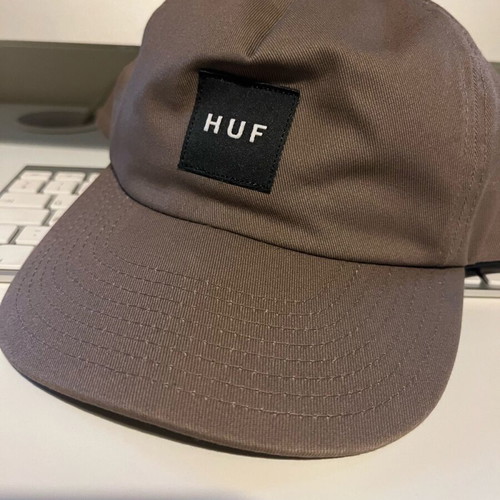 HUF cap like new, brown, one size