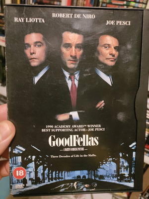GoodFellas DVD μεταχειρισμένο, εγκληματικό, δράμα, θρίλερ