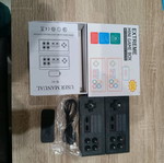 Mini wireless game console with 2 controllers, like new