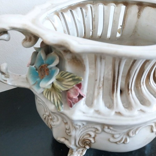 Faience planter like new, large size 33x45