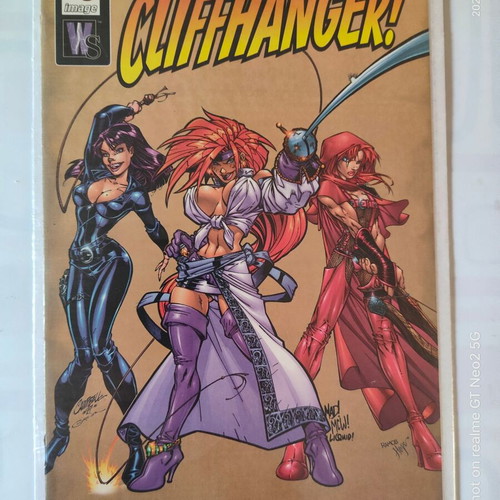 Cliffhanger Wizard Sketchbook mint condition, special 1997 edition