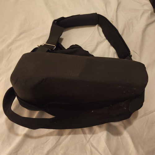 Right shoulder brace with abduction pillow, postoperative