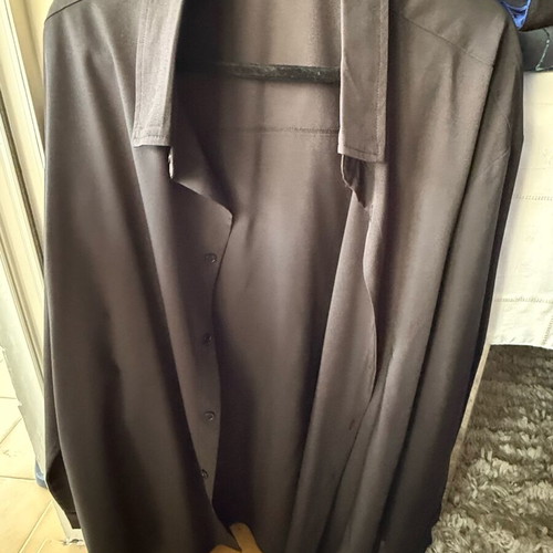 Men's shirt black 4XL like new