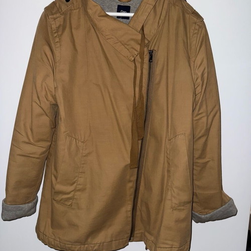 GAP jacket used with grey sweatshirt lining, size large