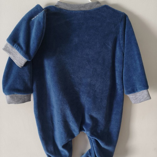 Kinder baby romper and hat, new, 3-6 months, 62 cm
