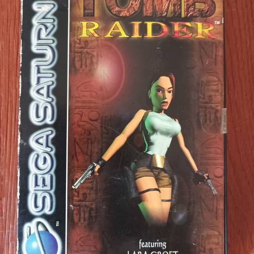 Tomb Raider for Sega Saturn used, complete with manual