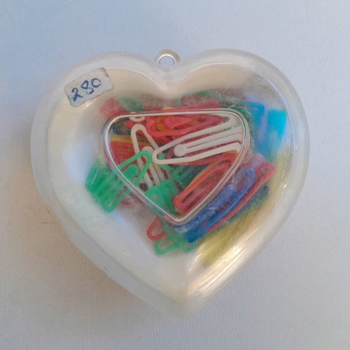 School case heart shape 80s decade new