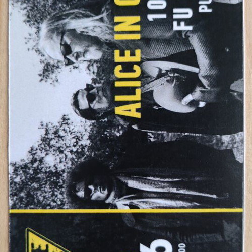 Alice in Chains Concert Ticket used, 24-6-2019, Fu Manchu, 1000mods