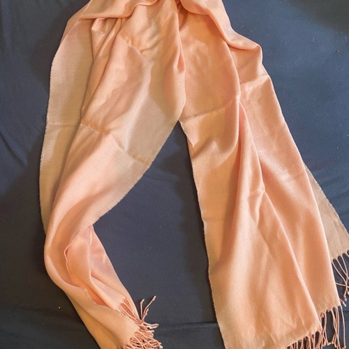 Pink scarf