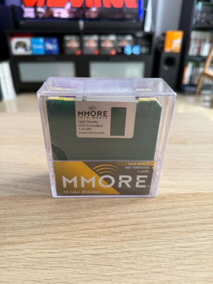 MMore Colour diskettes new, pack of 10 sealed