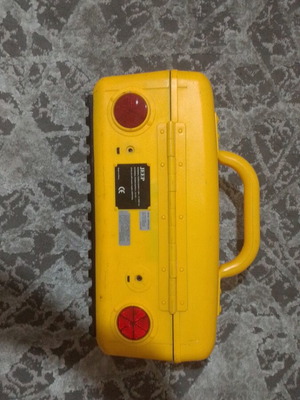 Jeep radio box with record player and cassette player