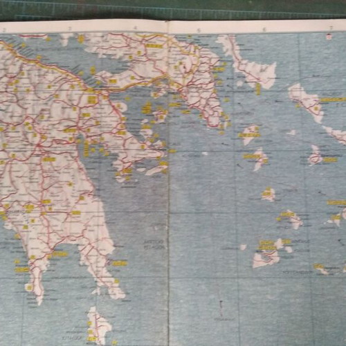 Pack of 4 vintage 1970 maps, school and tourist