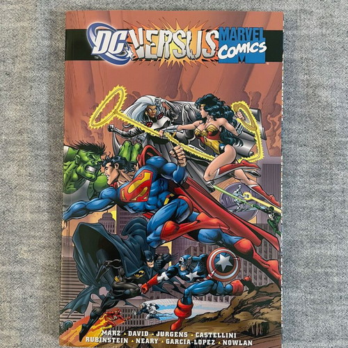 DC Versus Marvel comic used