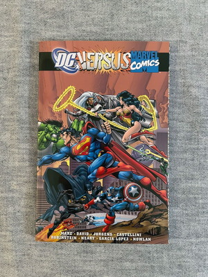 DC Versus Marvel comic used