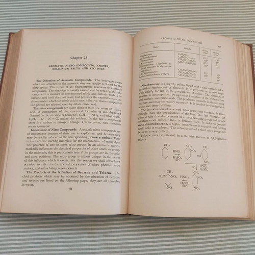 The Chemistry Of Organic Compounds used, 3rd Edition 1949