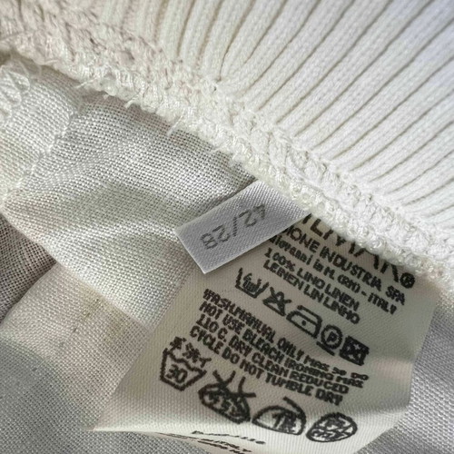 Iceberg white linen pants like new, size M