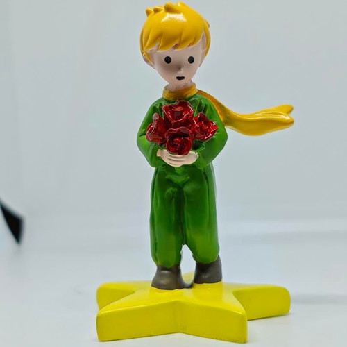 Little Prince collectible figure with roses like new