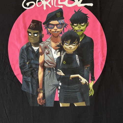 Gorillaz Humanz Tour 2017 official T-shirt XL
