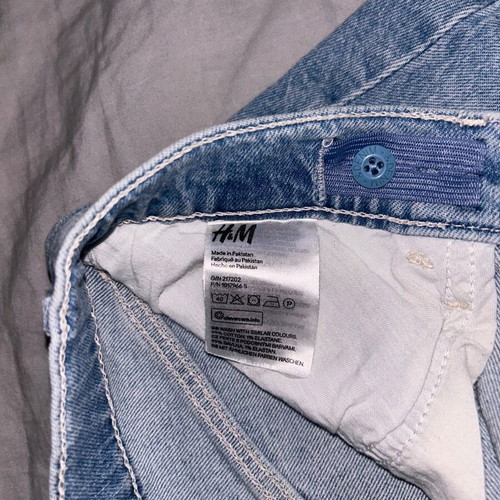H&M denim skirt, size M, blue