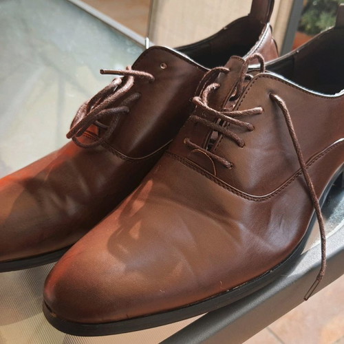 Men's shoes used, brown, size 41, scarponi style