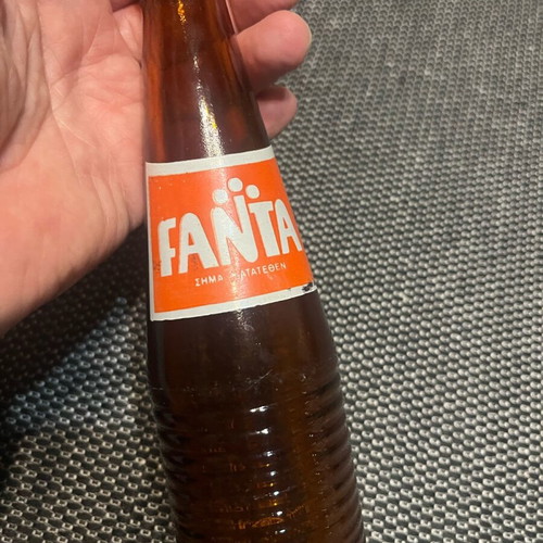 Fanta bottle collectible 1970s like new