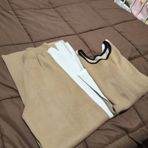 Set used beige women's clothing