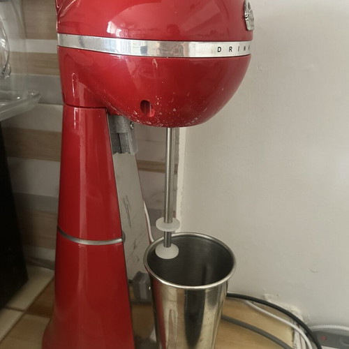 Artemis Retro A-2001 professional frappe maker 350W, red