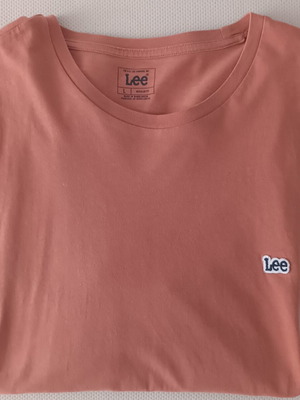 Lee t-shirt used, size L, orange
