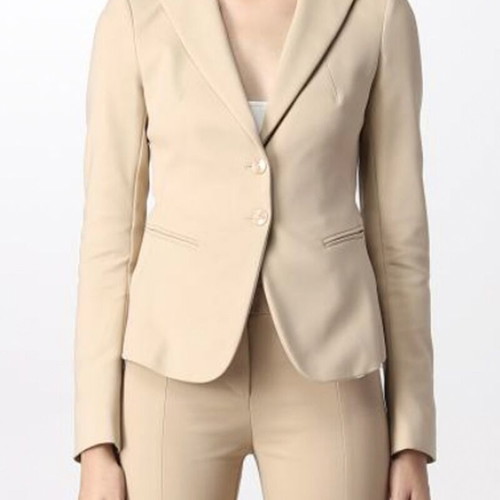 Patrizia Pepe blazer new, beige, size XXS/XS