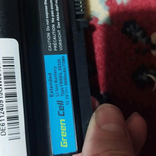 Μπαταρία Dell 6320 6600 mAh νέα με φθαρμένη συσκευασία