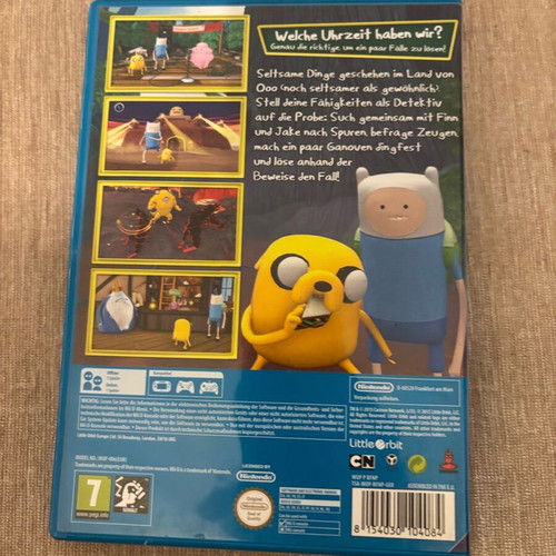 Adventure Time Finn and Jake Nintendo Wii U used