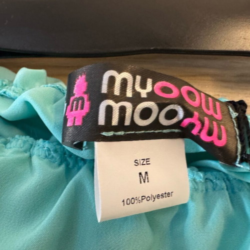 My Moo maxi off-shoulder dress turquoise M, new with tag