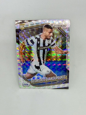 Panini FIFA Prizm 2025/26 Giorgos Giakoumakis Mosaic Prizm Parallel RC new
