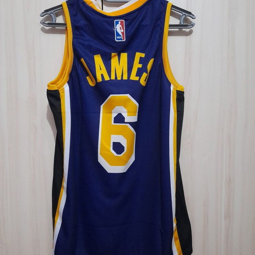 LeBron James L.A. Lakers Basketball Jersey new official replica