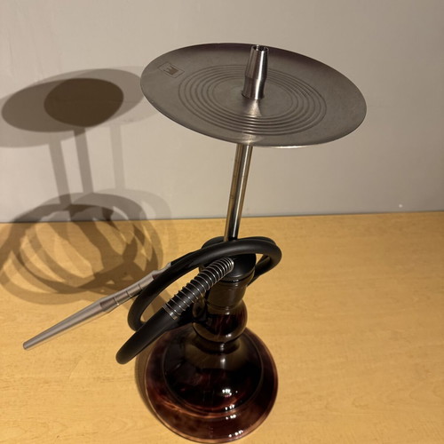 BigMaks Rapier hookah used, stainless steel and polyacetal base