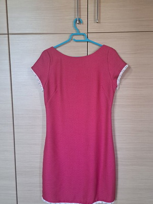 Bianca dress, fuchsia pink, size M