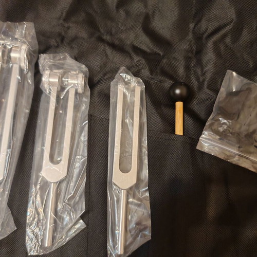 Pogolab TF-01 Tuning Fork Set 128Hz 256Hz 512Hz New