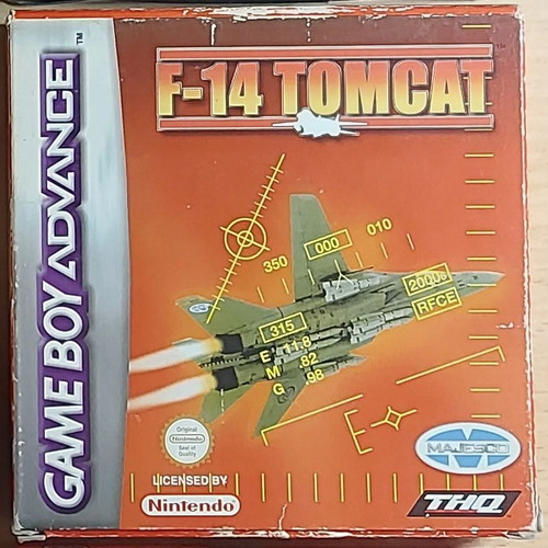 F-14 Tomcat Nintendo Game Boy Advance new, simulation shooting