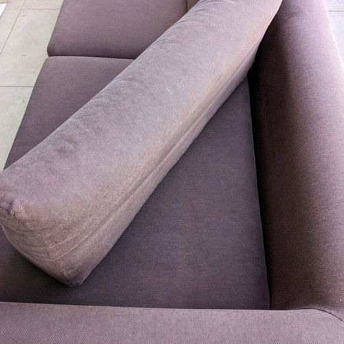 SATO Brown Triple Sofa used