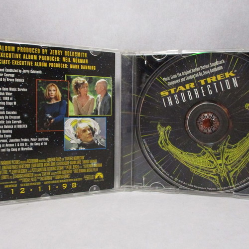Star Trek Insurrection CD used, music from the original motion picture