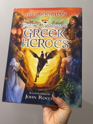 Percy Jackson’s Greek Heroes book new, English