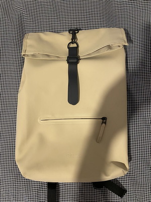 Rains Rolltop σακίδιο πλάτης μπεζ, αδιάβροχο